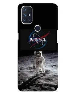 Чехол для OnePlus Nord N100 с картинкой «Астронавт на Луне»