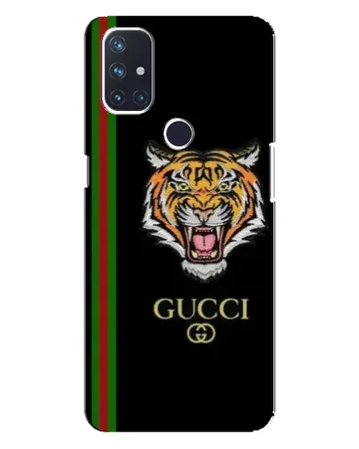 Чехол для OnePlus Nord N100 с картинкой «Тигр Gucci»
