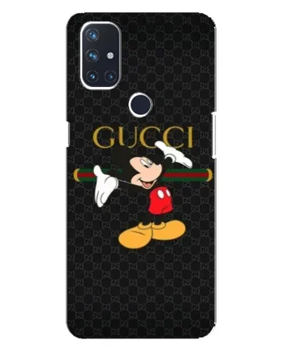 Чехол для OnePlus Nord N100 с картинкой «Микки Маус Gucci»