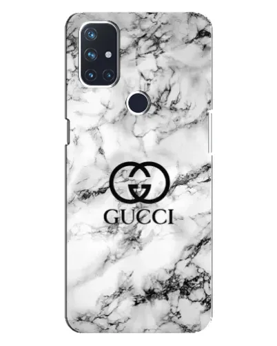 Чехол для OnePlus Nord N100 с картинкой «Gucci — мраморный шик»
