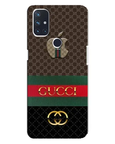 Чехол для OnePlus Nord N100 с картинкой «Gucci — брендированный десерт»