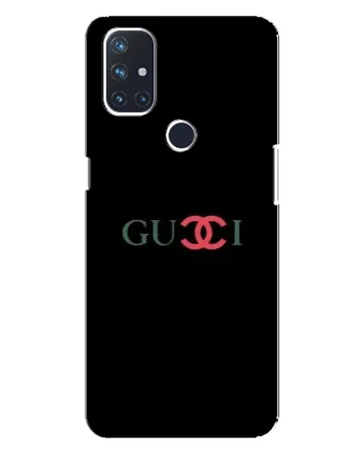 Чехол для OnePlus Nord N100 с картинкой «Gucci — красный градиент»