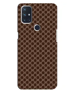 Чехол для OnePlus Nord N100 с картинкой «Gucci — шоколадная сетка»