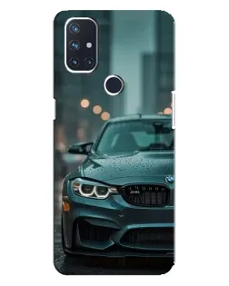Чехол для OnePlus Nord N100 с картинкой «BMW в огнях города» Чехол для OnePlus Nord N100 с картинкой «BMW в огнях города»