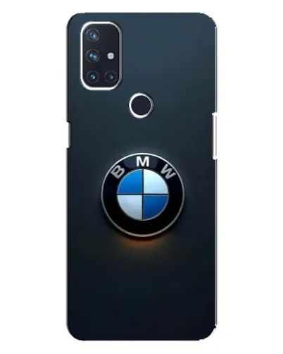 Чехол для OnePlus Nord N100 с картинкой «Логотип BMW — минимализм»