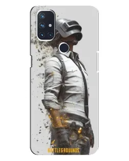 Чехол для OnePlus Nord N100 с картинкой «PUBG — боец в пыли» Чехол для OnePlus Nord N100 с картинкой «PUBG — боец в пыли»