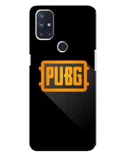 Чехол для OnePlus Nord N100 с картинкой «PUBG — рамка лого» Чехол для OnePlus Nord N100 с картинкой «PUBG — рамка лого»