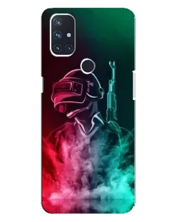 Чехол для OnePlus Nord N100 с картинкой «PUBG — огненный воин» Чехол для OnePlus Nord N100 с картинкой «PUBG — огненный воин»