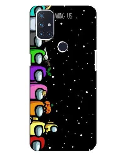 Чехол для OnePlus Nord N100 с картинкой «Команда Among Us» Чехол для OnePlus Nord N100 с картинкой «Команда Among Us»