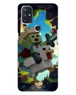 Чехол для OnePlus Nord N100 с картинкой «Стив и гусь» Чехол для OnePlus Nord N100 с картинкой «Стив и гусь»