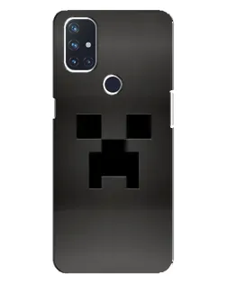 Чехол для OnePlus Nord N100 с картинкой «Черный крипер градиент»