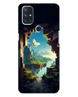 Чехол для OnePlus Nord N100 с картинкой «Вид из пещеры»