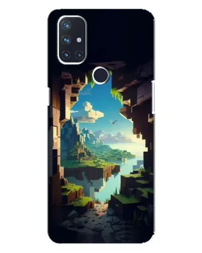 Чехол для OnePlus Nord N100 с картинкой «Вид из пещеры»