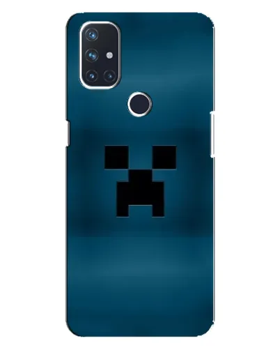 Чехол для OnePlus Nord N100 с картинкой «Крипер текстура»