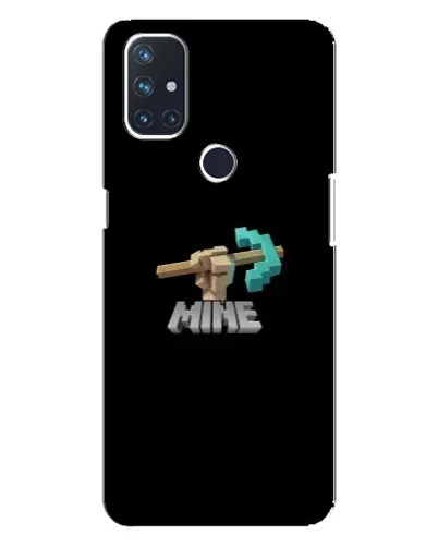 Чехол для OnePlus Nord N100 с картинкой «Алмазная кирка»