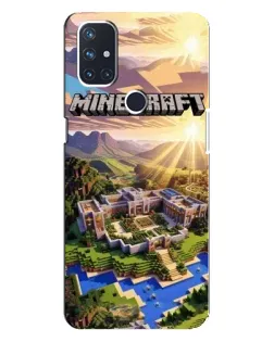 Чехол для OnePlus Nord N100 с картинкой «Minecraft панорама»