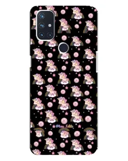 Чехол для OnePlus Nord N100 с картинкой «Magic Unicorn паттерн»