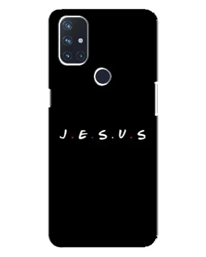 Чехол для OnePlus Nord N100 с картинкой «Точки веры J.E.S.U.S.» Чехол для OnePlus Nord N100 с картинкой «Точки веры J.E.S.U.S.»