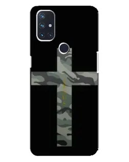 Чехол для OnePlus Nord N100 с картинкой «Милитари Крест»