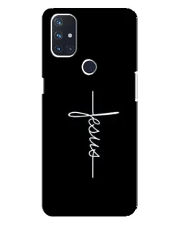 Чехол для OnePlus Nord N100 с картинкой «Тонкая линия веры»