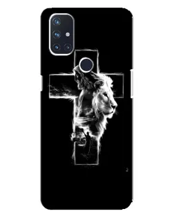 Чехол для OnePlus Nord N100 с картинкой «Сияющий крест Jesus»