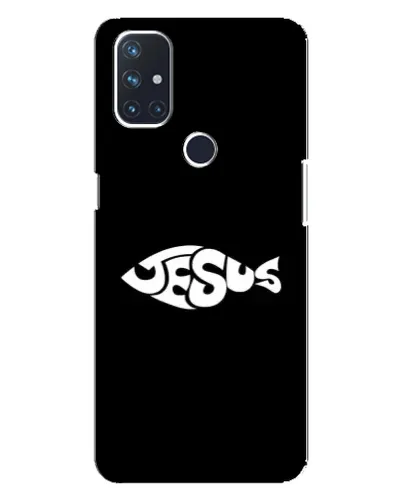Чехол для OnePlus Nord N100 с картинкой «Рыба Jesus» Чехол для OnePlus Nord N100 с картинкой «Рыба Jesus»