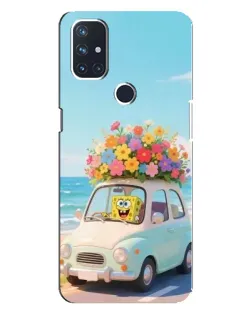 Чехол для OnePlus Nord N100 с картинкой «Автомобильное путешествие»