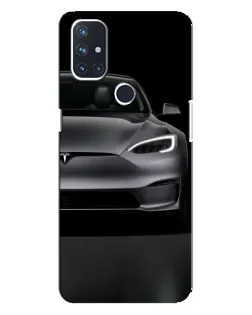 Чохол для OnePlus Nord N100 з картинкою «Tesla Model S Look»