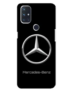 Чехол для OnePlus Nord N100 с картинкой «Mercedes Silver Logo»