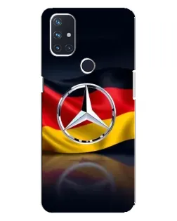 Чехол для OnePlus Nord N100 с картинкой «Mercedes — флаг Германии»