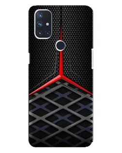 Чехол для OnePlus Nord N100 с картинкой «Mercedes Carbon Grid»