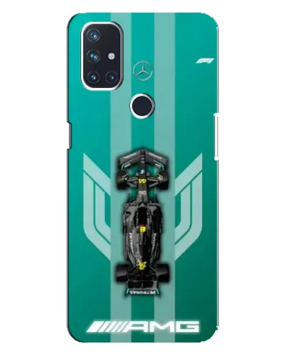 Чехол для OnePlus Nord N100 с картинкой «Mercedes AMG Petronas»