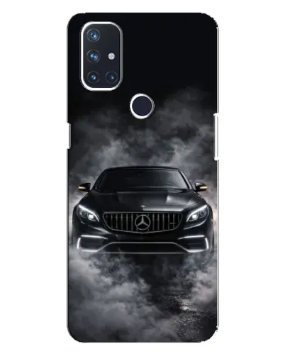 Чехол для OnePlus Nord N100 с картинкой «Mercedes в дыму»