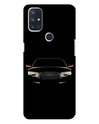 Чехол для OnePlus Nord N100 с картинкой «Audi — ночной контур» Чехол для OnePlus Nord N100 с картинкой «Audi — ночной контур»