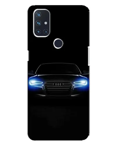 Чехол для OnePlus Nord N100 с картинкой «Audi в неоне» Чехол для OnePlus Nord N100 с картинкой «Audi в неоне»