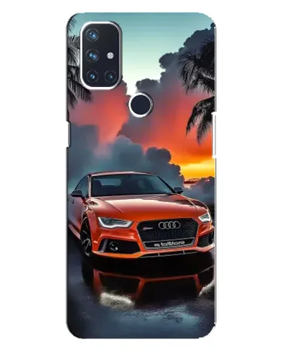 Чехол для OnePlus Nord N100 с картинкой «Audi — закат» Чехол для OnePlus Nord N100 с картинкой «Audi — закат»
