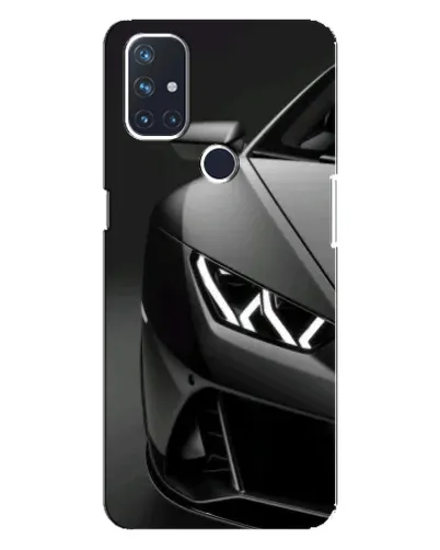 Чехол для OnePlus Nord N100 с картинкой «Lamborghini фары детализация»