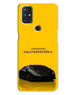 Чехол для OnePlus Nord N100 с картинкой «Lamborghini Huracan черный» Чехол для OnePlus Nord N100 с картинкой «Lamborghini Huracan черный»