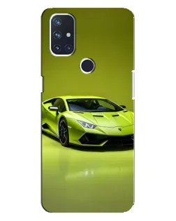 Чехол для OnePlus Nord N100 с картинкой «Салатовый Lamborghini Huracan» Чехол для OnePlus Nord N100 с картинкой «Салатовый Lamborghini Huracan»