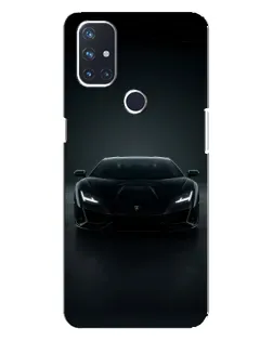 Чехол для OnePlus Nord N100 с картинкой «Черный Lamborghini Aventador» Чехол для OnePlus Nord N100 с картинкой «Черный Lamborghini Aventador»