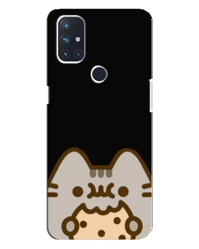 Чехол для OnePlus Nord N100 с картинкой «Пушин на черном» Чехол для OnePlus Nord N100 с картинкой «Пушин на черном»