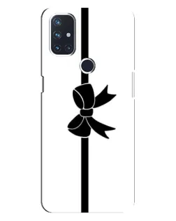 Чехол для OnePlus Nord N100 с картинкой «Вертикальный бант» Чехол для OnePlus Nord N100 с картинкой «Вертикальный бант»