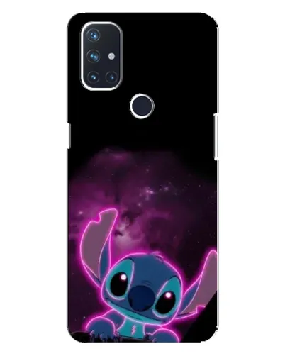 Чехол для OnePlus Nord N100 с картинкой «Неоновый Stitch»