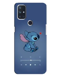 Чехол для OnePlus Nord N100 с картинкой «Музыкальный Stitch» Чехол для OnePlus Nord N100 с картинкой «Музыкальный Stitch»