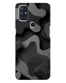 Чехол для OnePlus Nord N100 с картинкой «Темный абстрактный камуфляж» Чехол для OnePlus Nord N100 с картинкой «Темный абстрактный камуфляж»