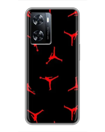 Чехол для OnePlus Nord N20 SE с картинкой «Jordan Red Pattern» Чехол для OnePlus Nord N20 SE с картинкой «Jordan Red Pattern»