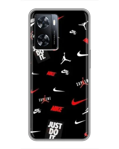 Чехол для OnePlus Nord N20 SE с картинкой «Nike Mix Pattern» Чехол для OnePlus Nord N20 SE с картинкой «Nike Mix Pattern»