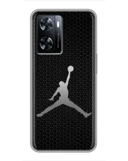 Чехол для OnePlus Nord N20 SE с картинкой «Jordan Dark Carbon»