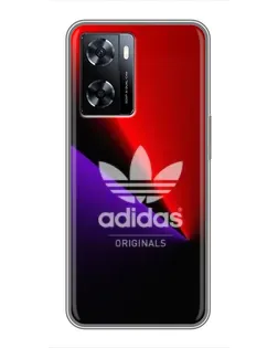Чехол для OnePlus Nord N20 SE с картинкой «Adidas Red Neon» Чехол для OnePlus Nord N20 SE с картинкой «Adidas Red Neon»