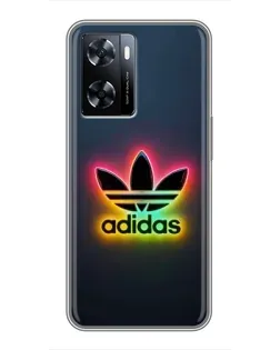 Чехол для OnePlus Nord N20 SE с картинкой «Неоновый Adidas» Чехол для OnePlus Nord N20 SE с картинкой «Неоновый Adidas»
